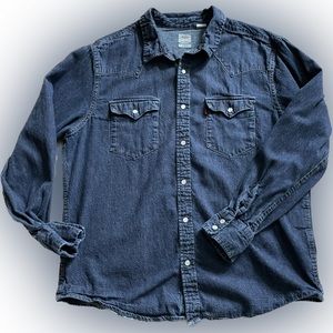 Men’s Levi’s Western Denim Shirt XL